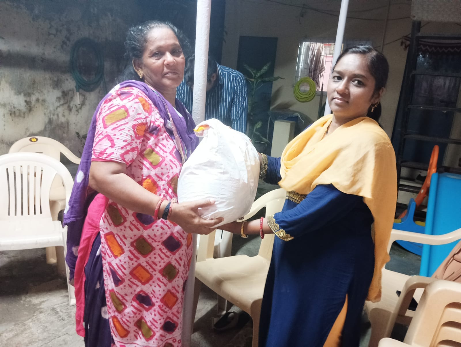 Supporting Lives: Grocery Distribution Drive by MY KARMA FOUNDATION